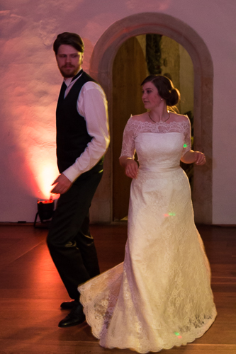 brautleute der hochzeit auf burg warberg