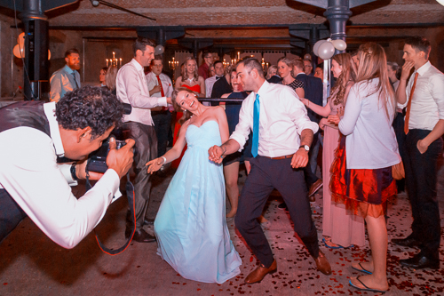 limbo auf hochzeit im rittergut, hochzeitsfotograf